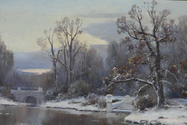 Бурхардт Фёдор Карлович. Вид Павловска